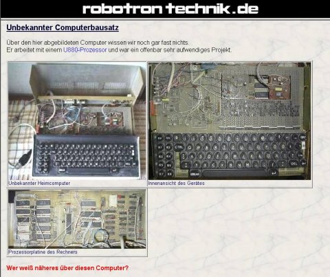 unbekannter Computerbausatz